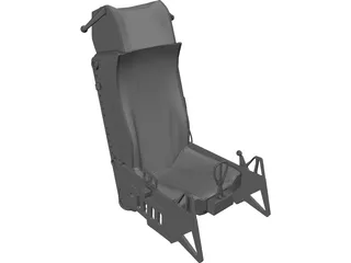 Ejection Seat 3D Model preview