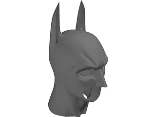Batman Mask 3D Model preview