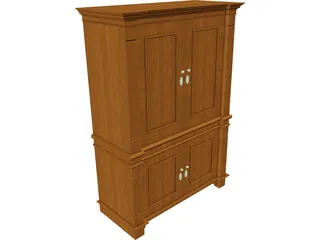 Armoire 3D Model preview