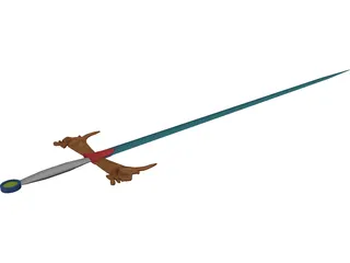 Sword 3D Model preview