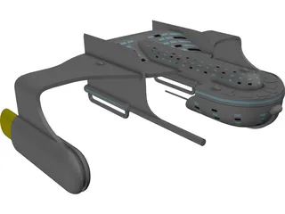 Space Craft 3D Model preview