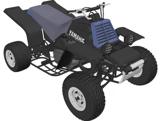 Yamaha Banshee 3D Model preview