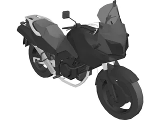 Suzuki V-Strom DL 650 3D Model preview