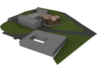 Farmers House 3D Model preview