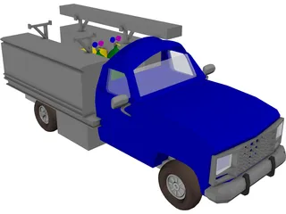 Truck 3D Model preview