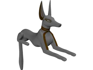 Annubis 3D Model preview