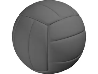 Volleyball 3D Model preview