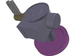 Piston Pomp 3D Model preview