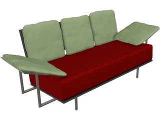 Sofa 3D Model preview