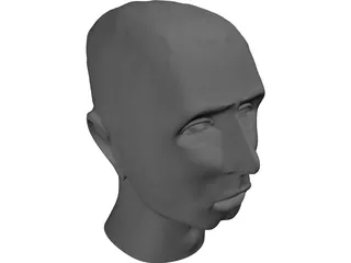 Head Johnie 3D Model preview