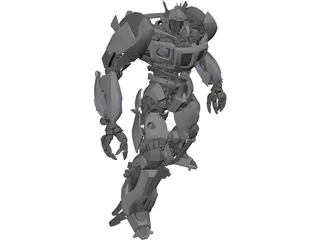 Transformers Movie Jazz 3D Model preview