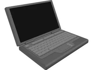 Laptop 3D Model preview