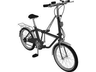 Bicycle 3D Model preview