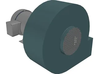 18 inch Blower 3D Model preview