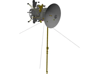 Cassini Probe 3D Model preview