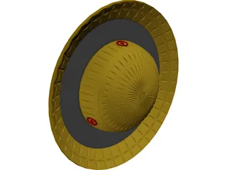 Huygens Probe 3D Model preview