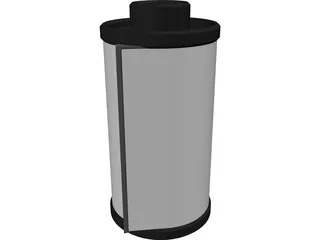 35mm Film 3D Model preview