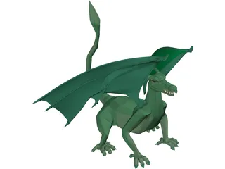 Dragon 3D Model preview