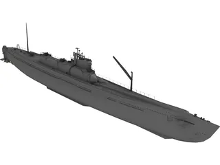I-400 3D Model preview