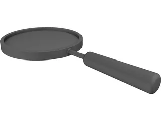 Magnifying Glass 3D Model preview