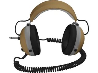 Koss Pro 4AA 3D Model preview