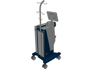 Blood Fresh Equipment 3D Model preview