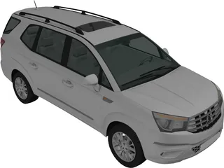 SsangYong Stavic 3D Model preview