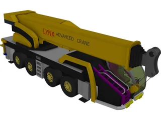 Lynx Crane 3D Model preview