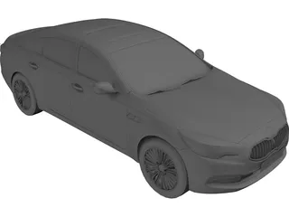 Kia Quoris 3D Model preview