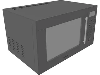 Microwave 3D Model preview
