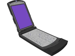 Motorola Phone 3D Model preview