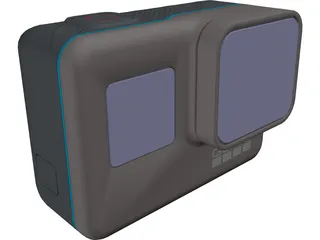 GoPro Hero 5 3D Model preview