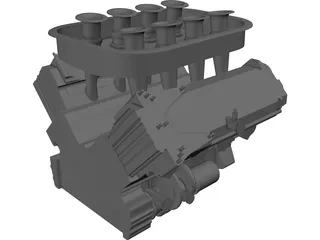 Mugen Eengine LMP1 Series 3D Model preview