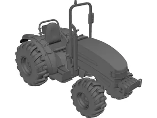 Tractor 3D Model preview
