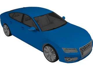 Audi S5 Sportback (2013) 3D Model preview