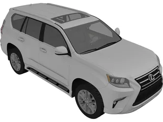 Lexus GX460 (2015) 3D Model preview