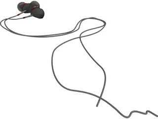 Earphones 3D Model preview