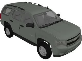 Chevrolet Tahoe (2007) 3D Model preview