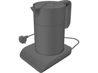 Bosch Electric Kettle 3D Model preview