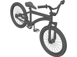 BMX GT 3D Model preview