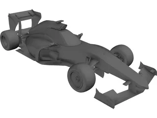 Ferrari FX-i1 Concept 3D Model preview