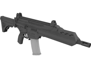 FX-05 Fusil Xiuhcoatl 3D Model preview
