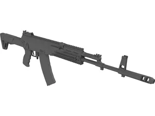 AK-12 3D Model preview