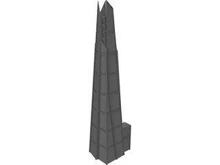 The Shard 3D Model preview