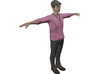Malcolm 3D Model preview