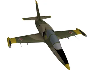 Aero L-39 Albatros 3D Model preview
