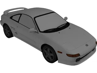Toyota MR2 GT-S 3D Model preview