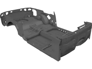 Underchassis 3D Model preview