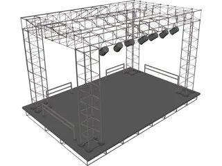 Stage 3D Model preview