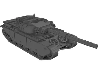 Centurion Mark V 3D Model preview